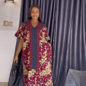 Dabari Burgundy Dress